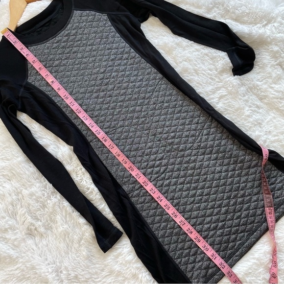 Smartwool | Diamond Peak Quilted Dress in Black Heather, Merino wool blend - Picture 11 of 12